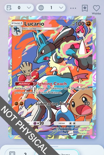 Pokemon tcg pocket lucario - pocket,
