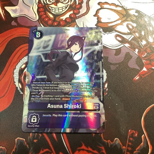 Digimon tcg asuna shiroki - asuna,