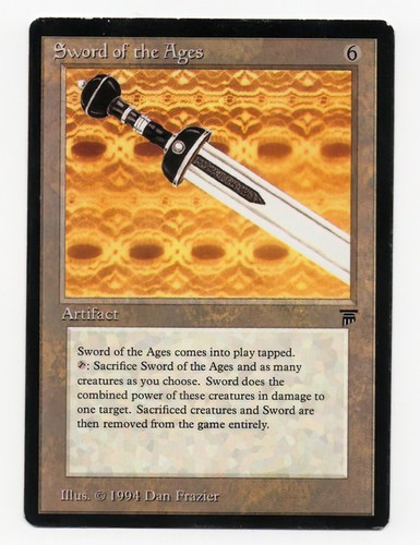 Spada delle epoche rara - delle, epoche,