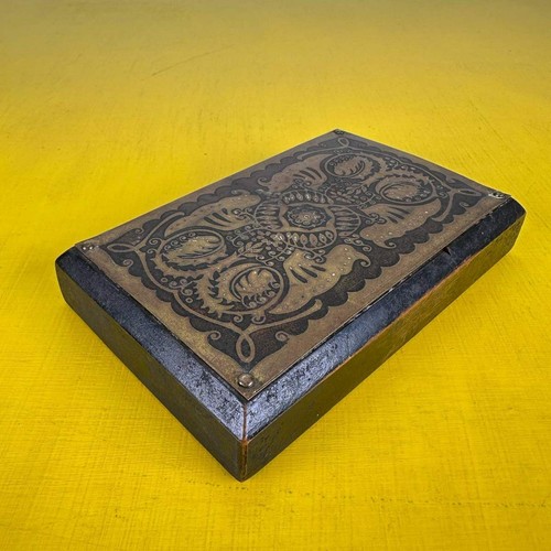 Ferma carte vintage legno - ferma,